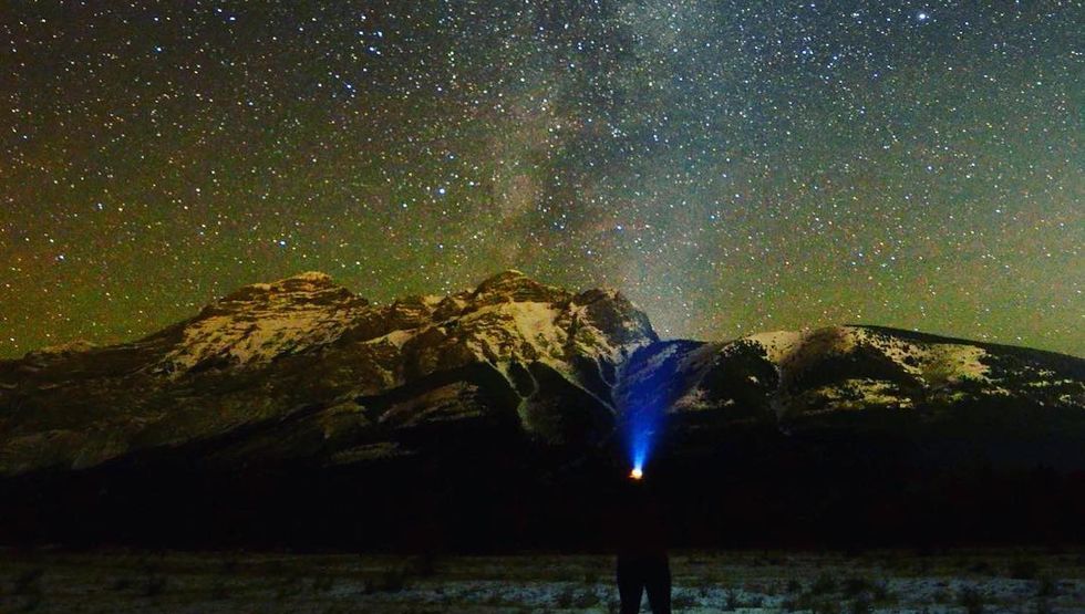kananaskis stargazing stars sky