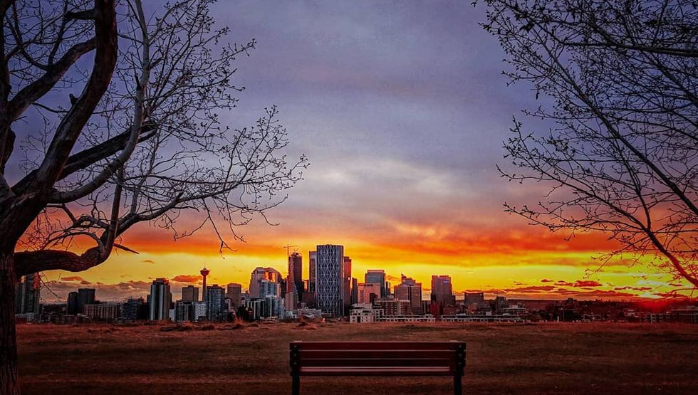 Guide: 5 of the most breathtaking spots to watch a sunset in Calgary