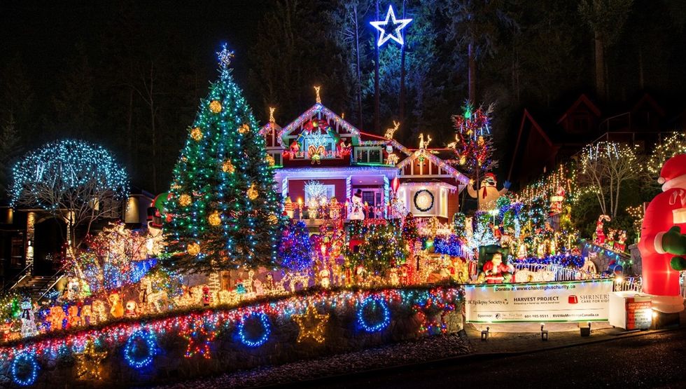 christmas light displays vancouver