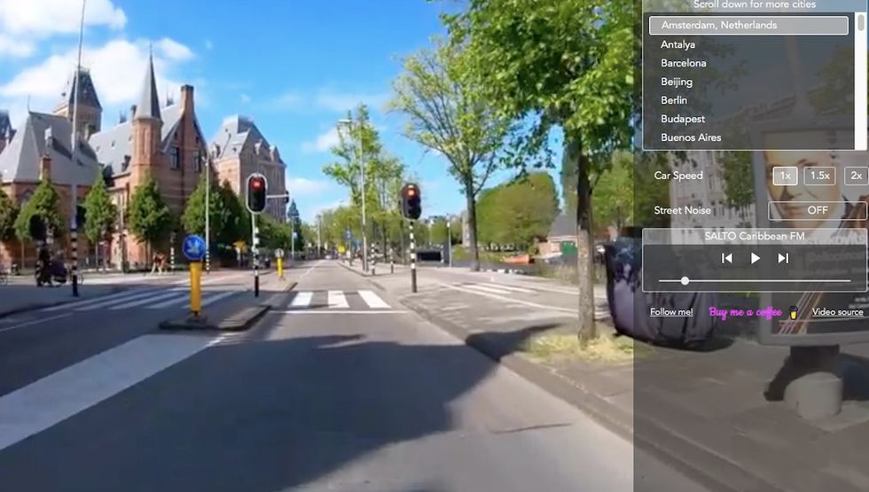 Drive Around This TikTok-viral site lets you 'drive' around beautiful cities all ...