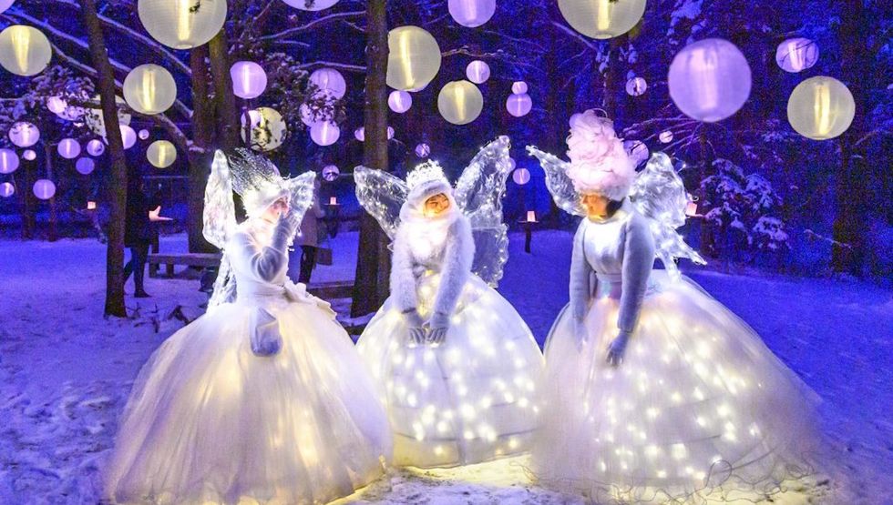 Luminaries Event This stunning 'Luminaria' festival is one of Alberta's most dazzling ...