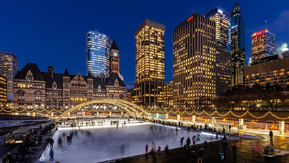 skating rinks toronto