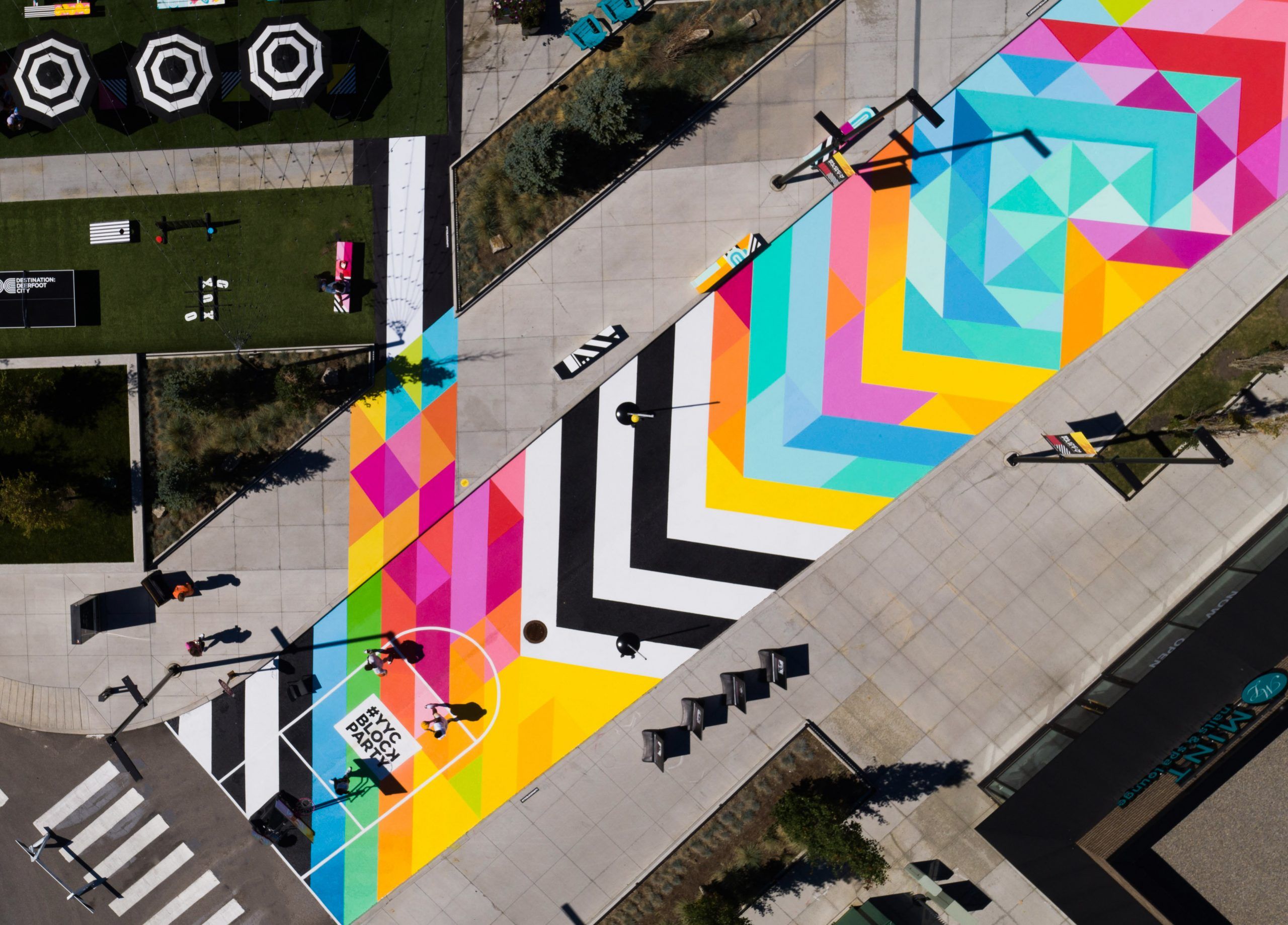 Mural Code Block #YYCBlockParty returns with a 215 ft mural, patios & games this summer!