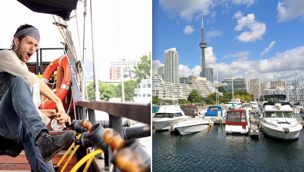 You can catch a FREE outdoor concert on a pirate ship at Toronto’s waterfront this summer pirate life