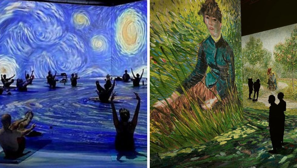 van gogh yoga