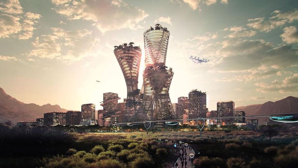 This American billionaire wants to build the Dubai of America in the desert telosa