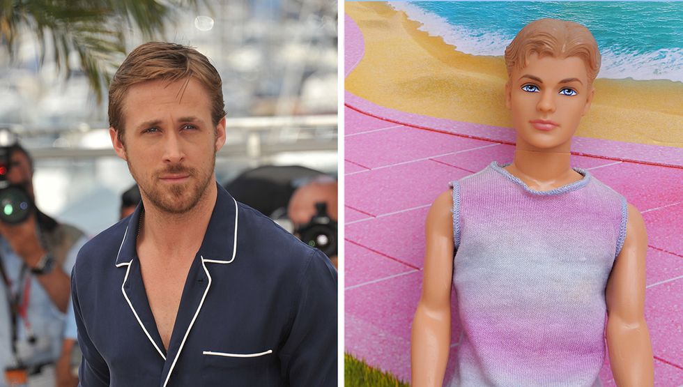 ryan gosling ken barbie