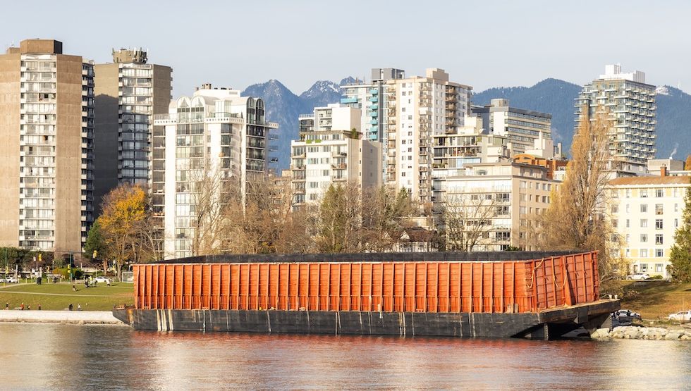 vancouver barge