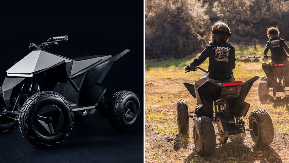 Tesla unveiled a ‘Cyberquad for Kids’ as a holiday present cyberquad for kids