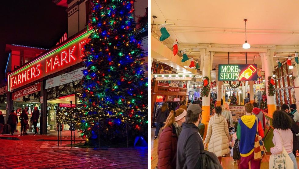 pike place market holiday market