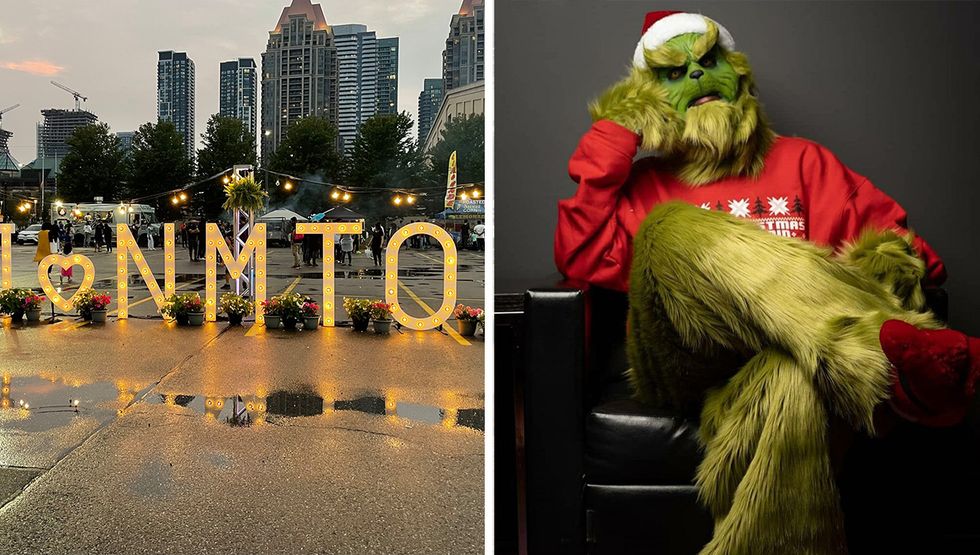 night market toronto grinch