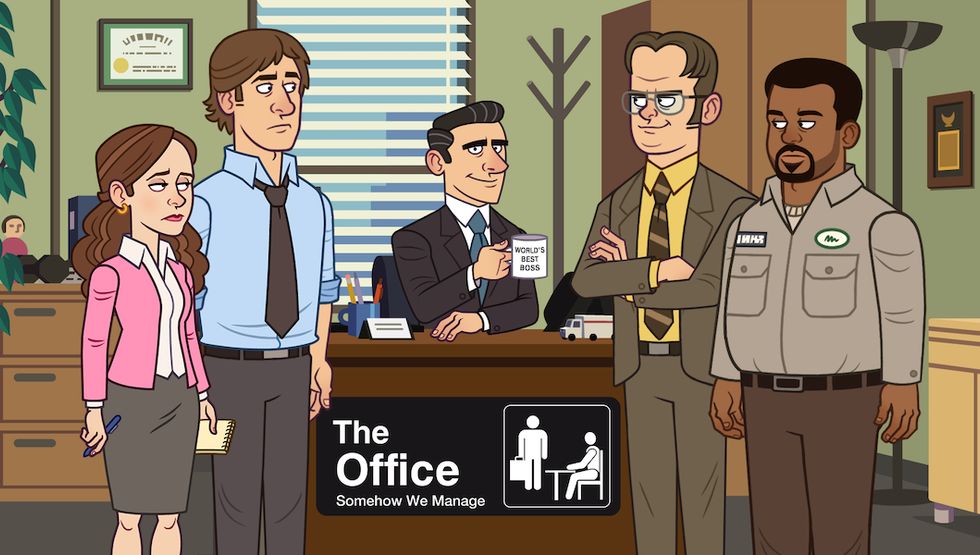 the office somehow we manage