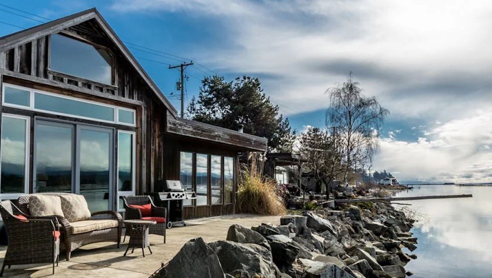 Sit steps from the ocean at this Vancouver Island Airbnb vancouver island airbnb