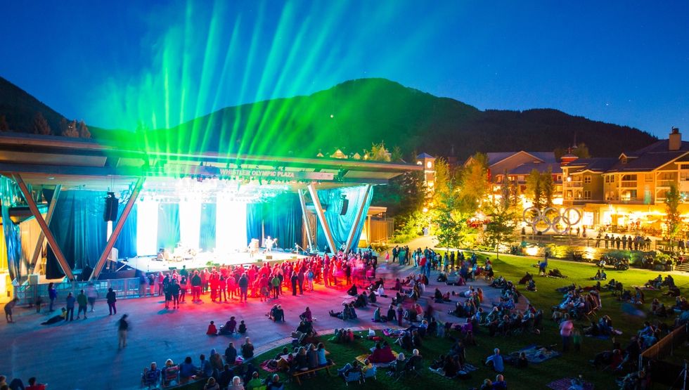 whistler summer concert series
