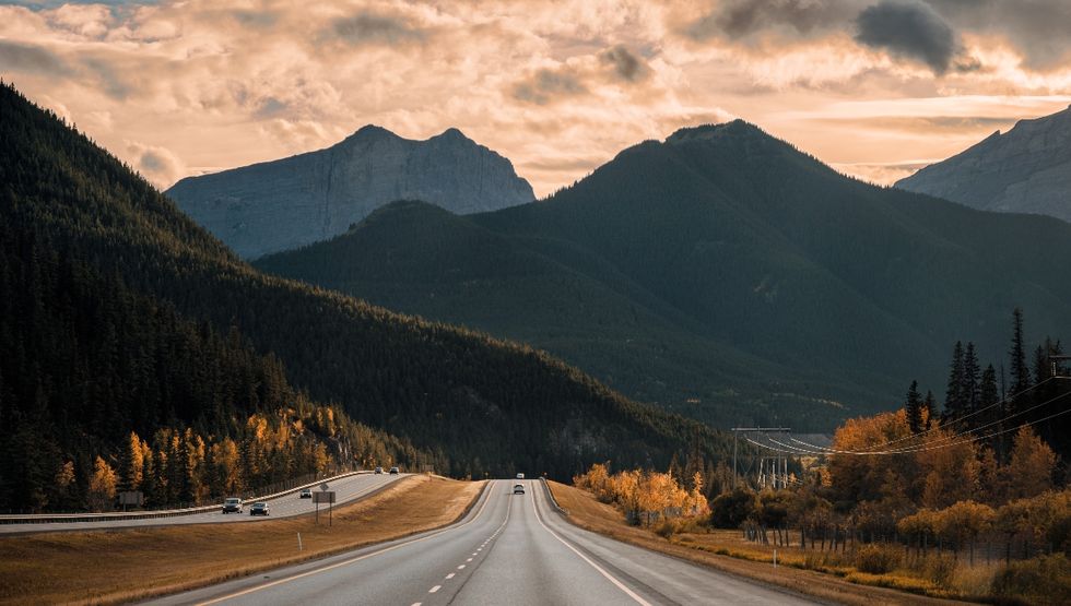 bc highway autumn turo