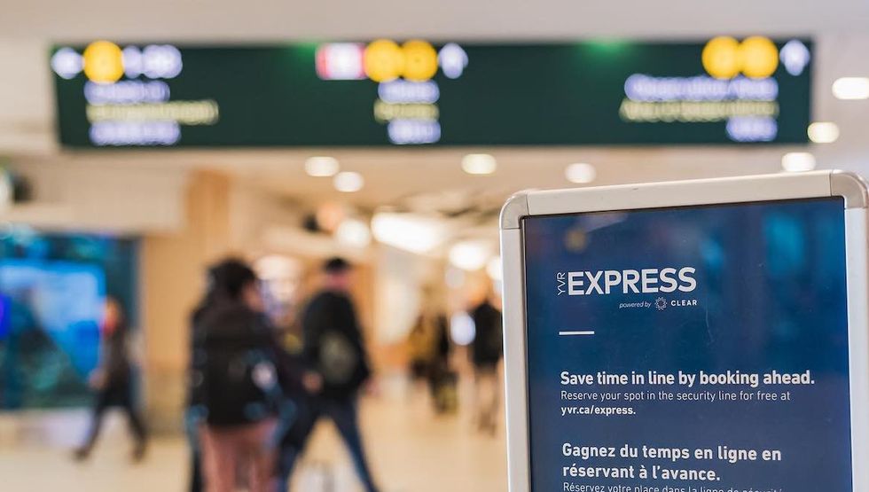 Here's how you can skip the security lines at YVR for free