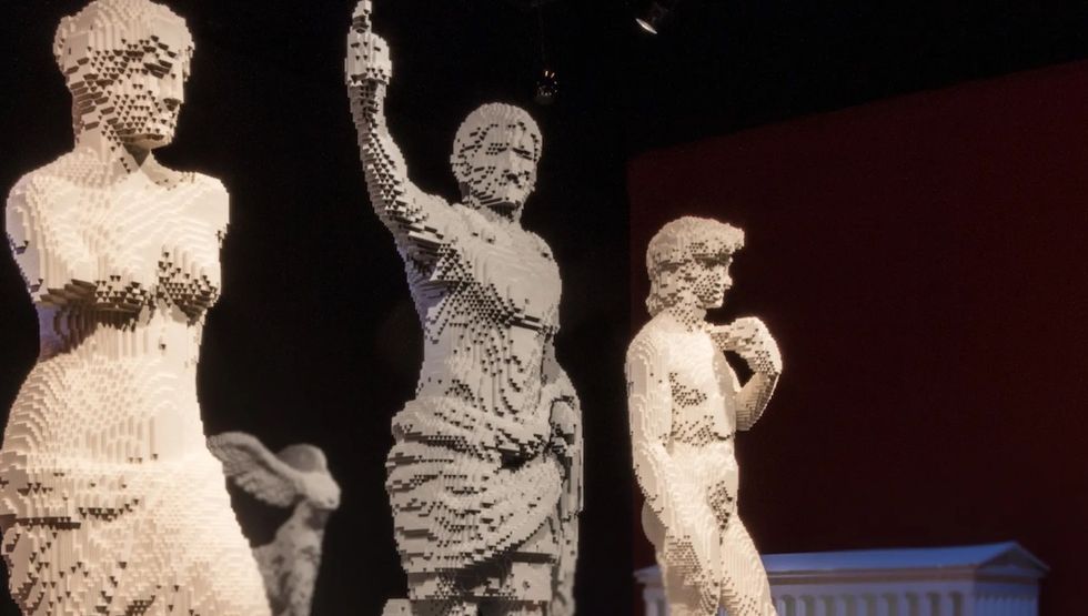 lego art exhibit