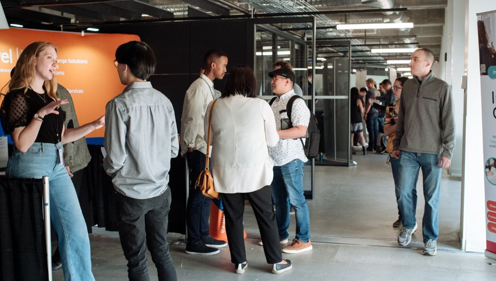 discovertechyyc platform calgary tech expo job fair