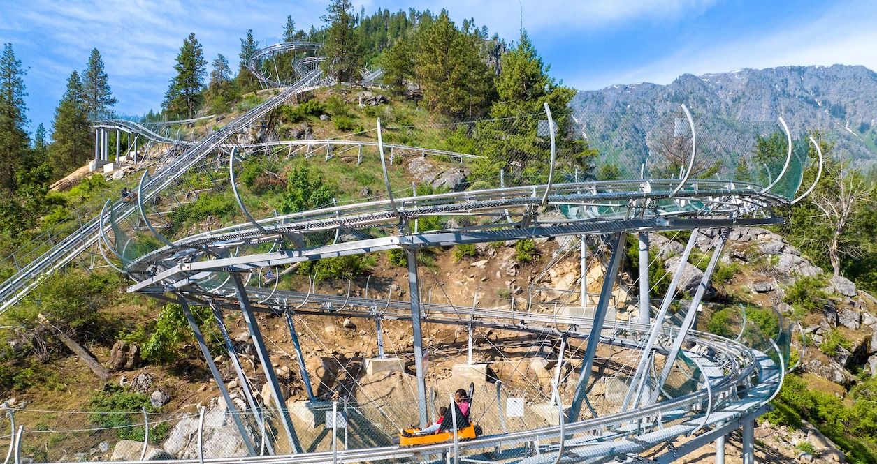 Leavenworth Adventure Park has Washington's first alpine coaster