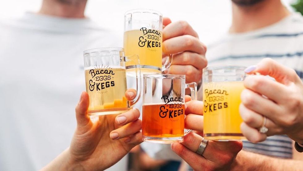 bacon eggs & kegs