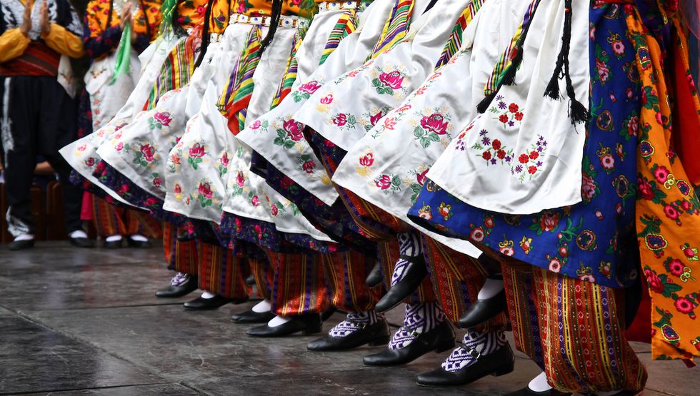 Lodz,,Poland,-,July,28:,A,Folklore,Dancing,Group,From turkfest