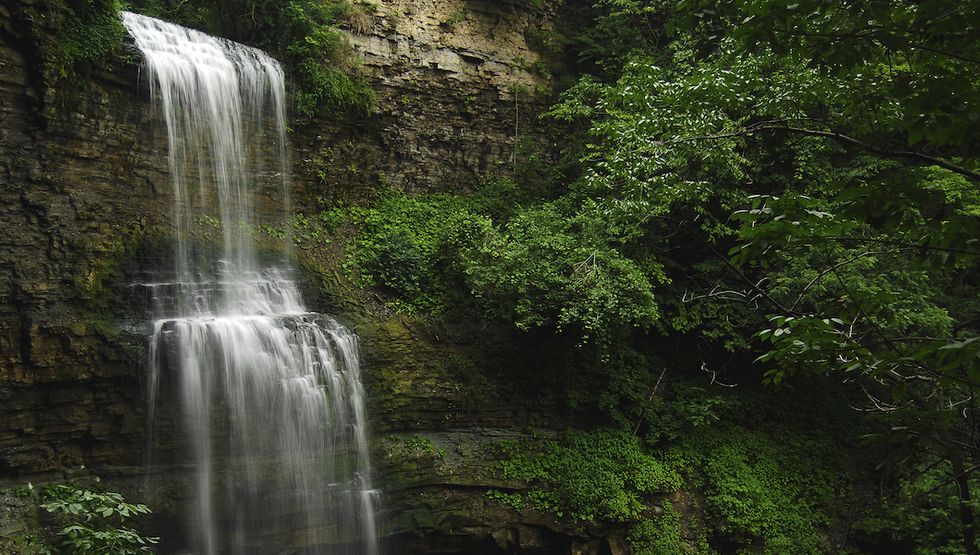 This 22-metre waterfall is a hidden gem within an Ontario conservation area