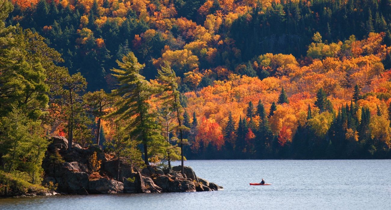 This Ontario park is famous for its spectacular fall colour display
