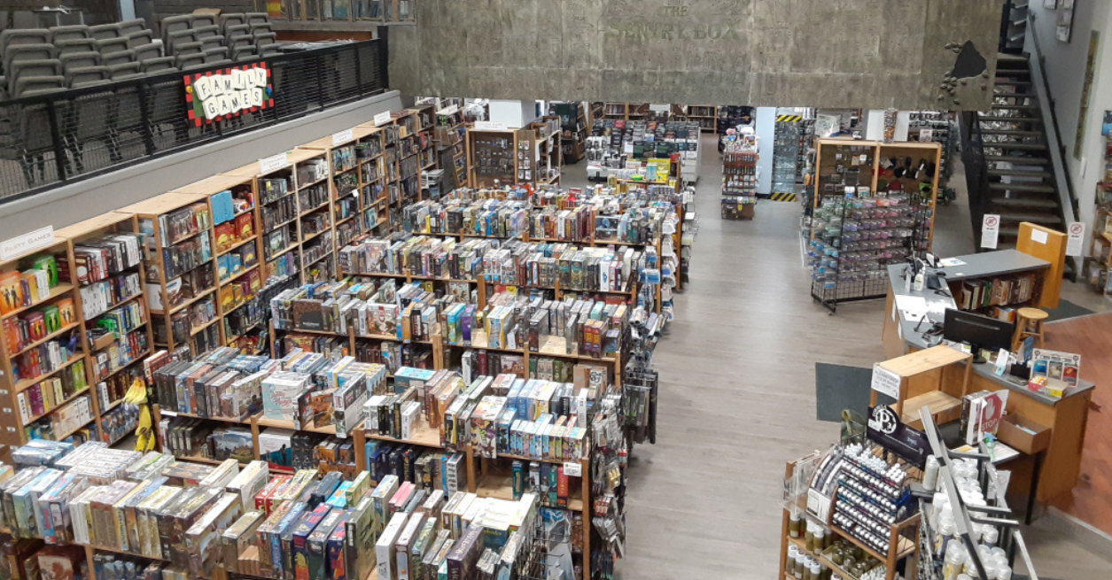 Is Sentry Box the world's largest gaming store?