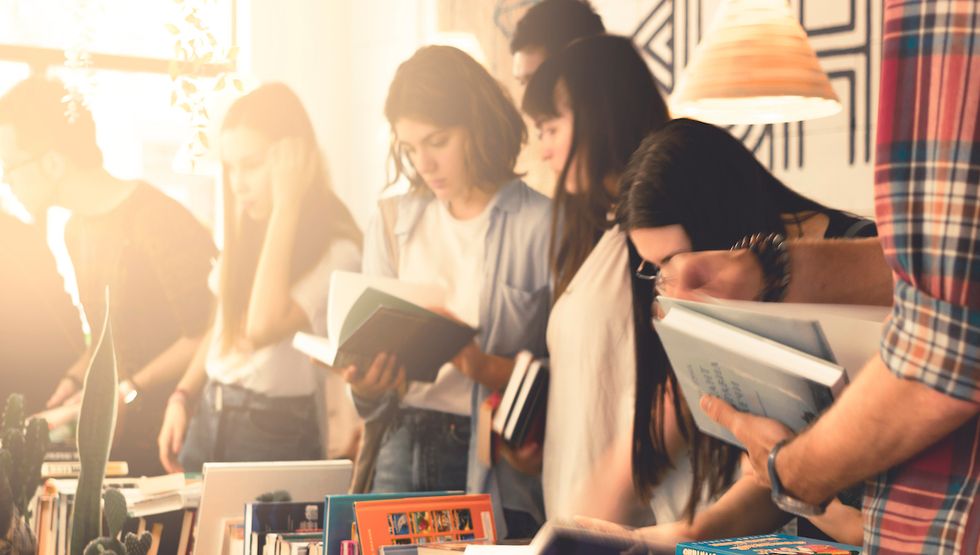 Russia,,Krasnodar,-,October,18,,2020:,A,Group,Of,Young seattle public library