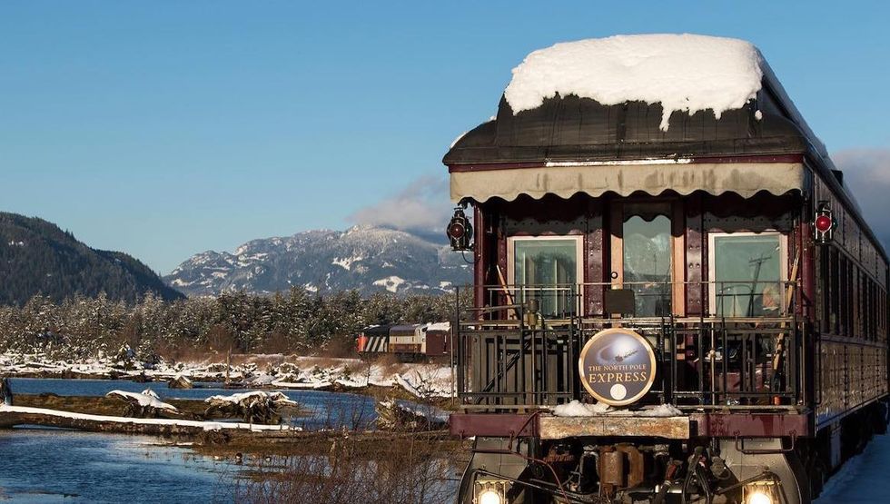 holiday train rides bc