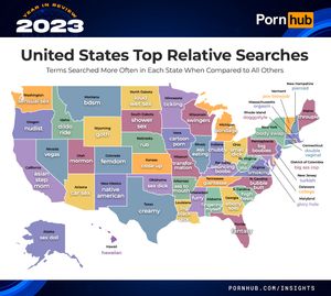 Here are the US's most popular Pornhub searches of 2023