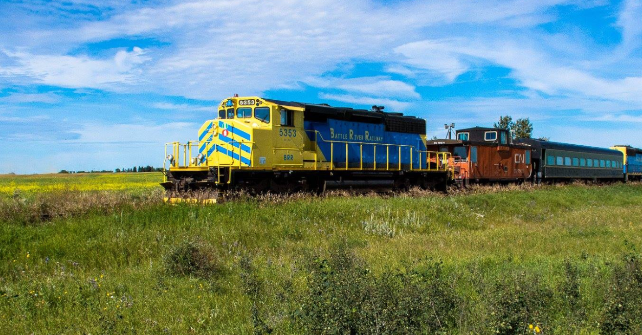 These themed train rides are a magical way to see central Alberta
