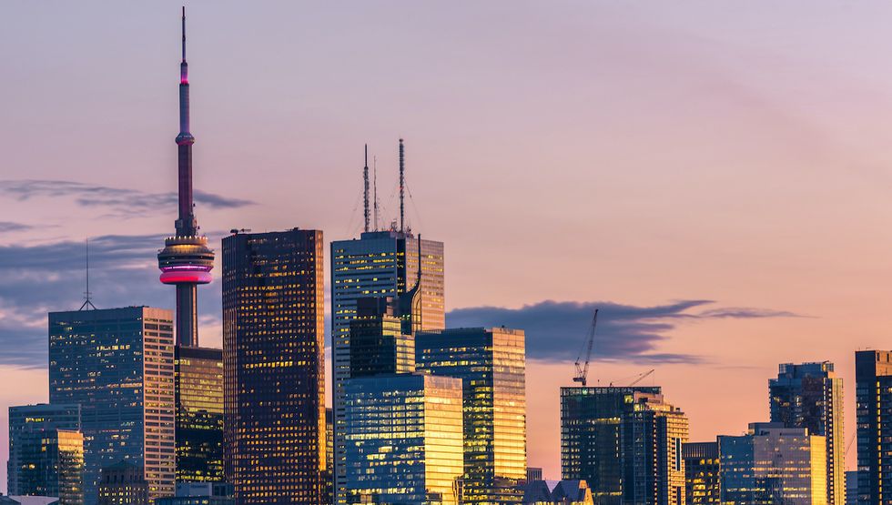 sunset toronto