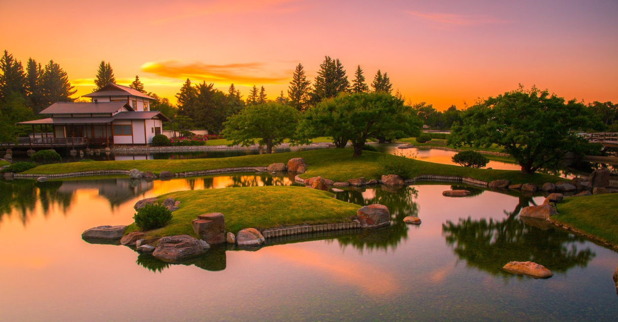 Where is the Nikka Yuko Japanese Garden?