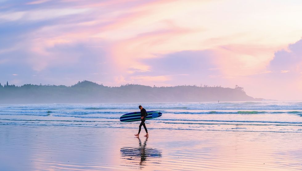 beach towns bc
