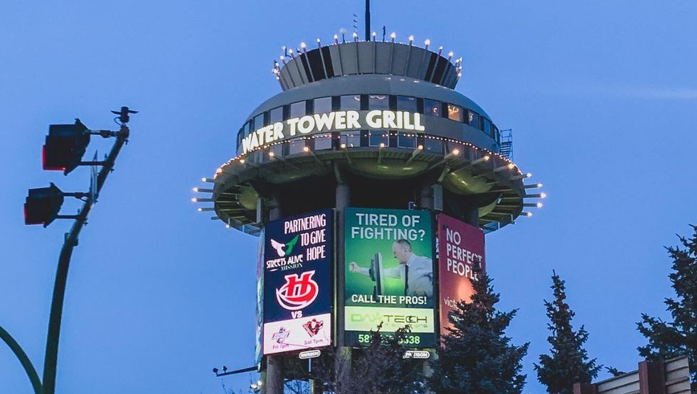 water tower lethbridge