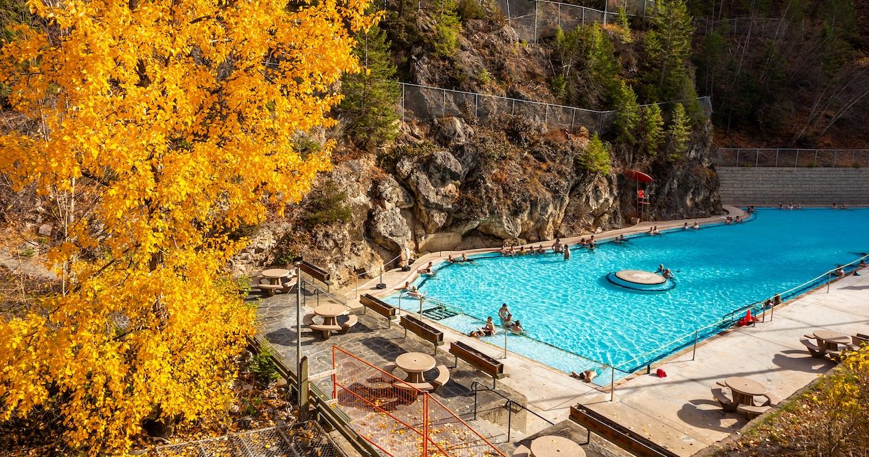 Radium Hot Springs Pool