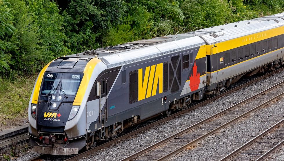 via rail sale