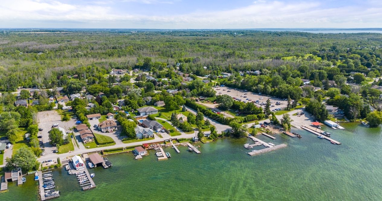 Georgina Ontario is nestled along the largest inland lake in the province