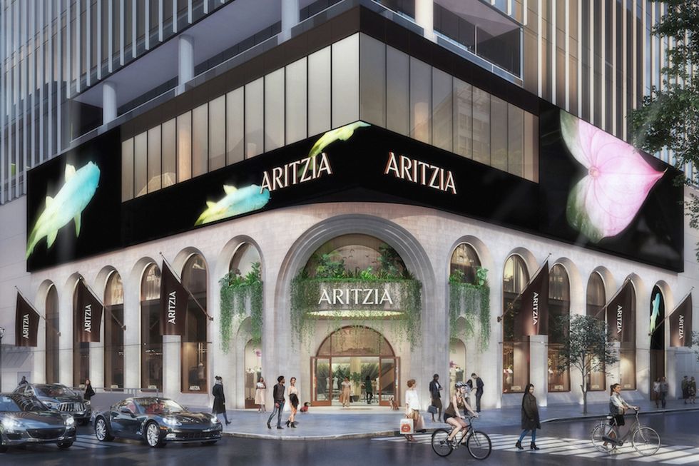 Aritzia new flagship vancouver