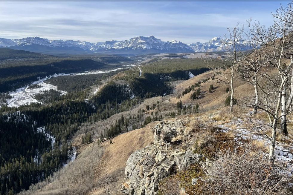 curiocity calgary ghost river Lesueur Ridge Trail Loop