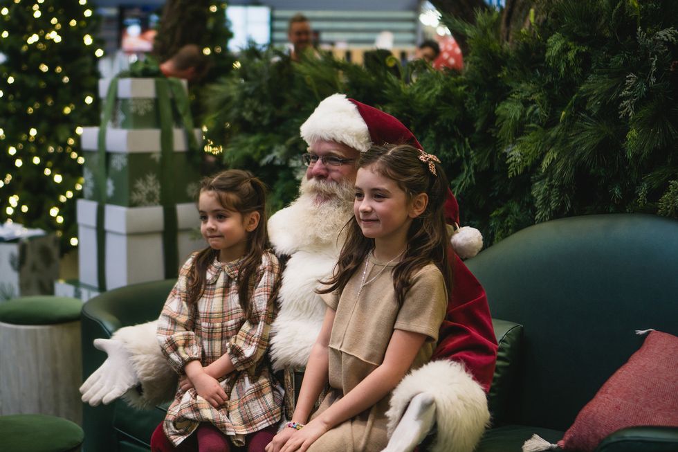 curiocity calgary southecentre mall enchanted forest santa