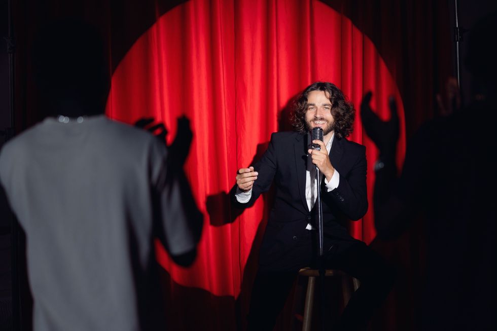 open mic comedy shutterstock