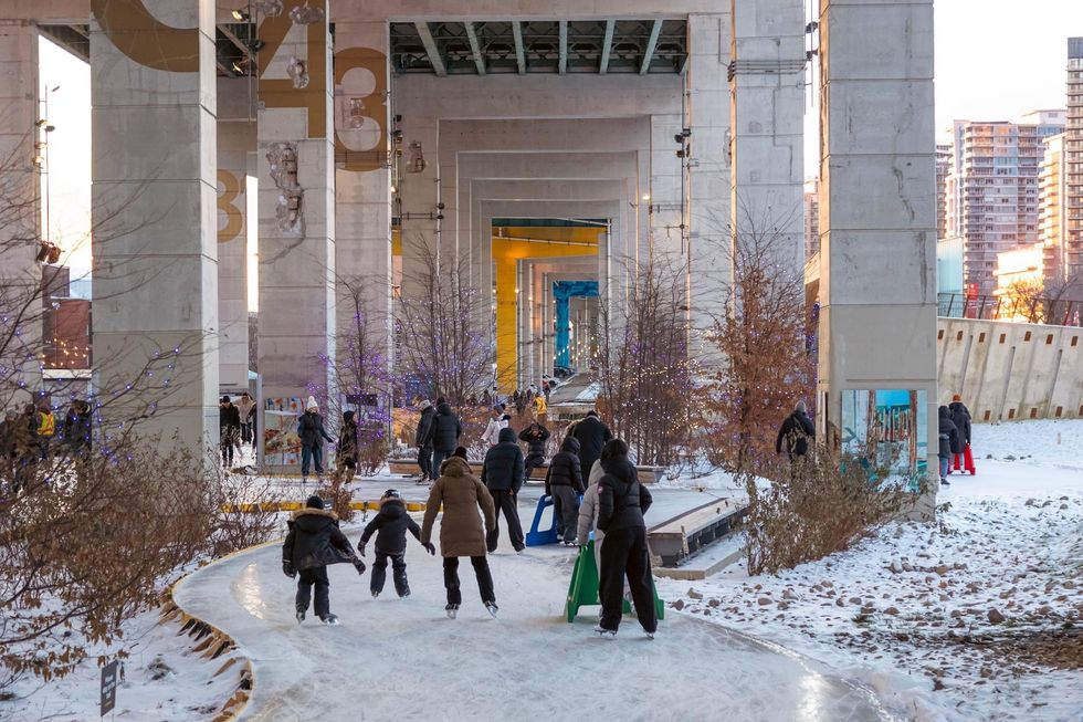 skating rinks