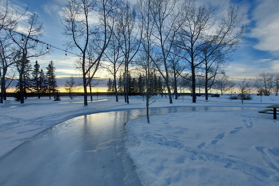 curiocity calgary north glenmore park ice trail