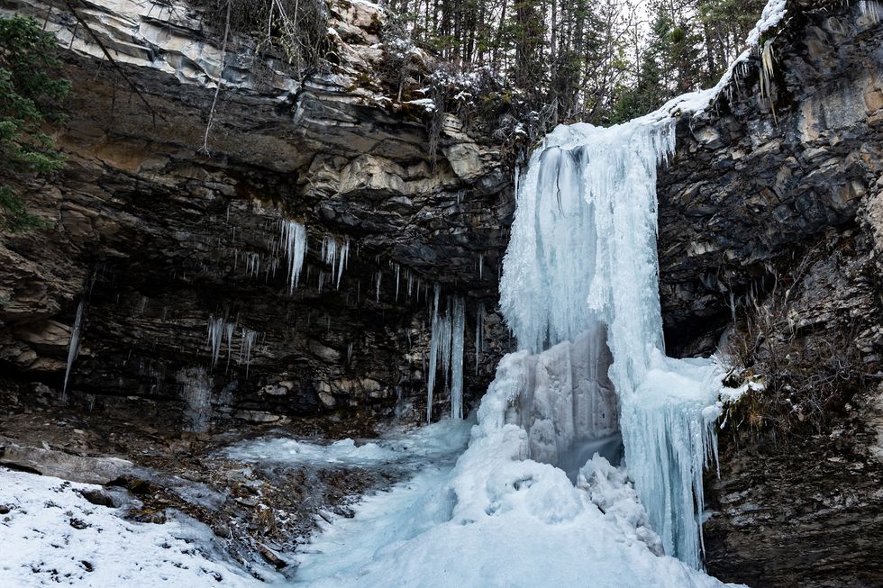 curiocity calgary troll falls kananaskis alberta