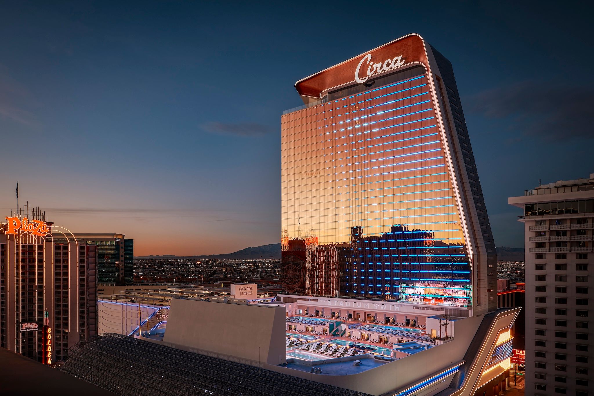 Three Vegas hotels now accept the Canadian dollar at par with the American dollar Three Vegas hotels now accept the Canadian dollar at par with the American dollar