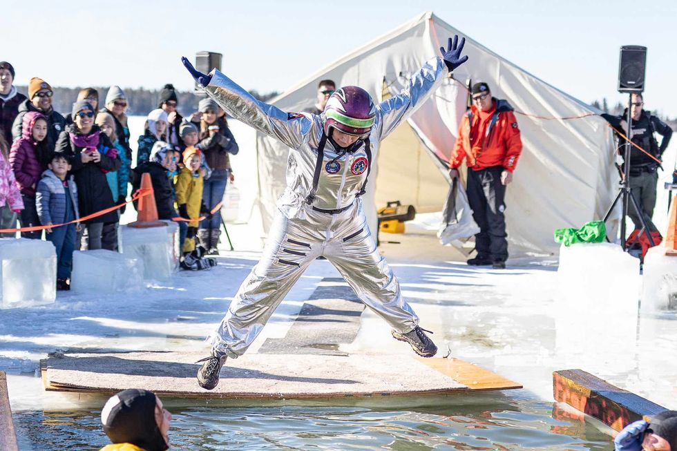 curiocity calgary crimson lake winterfest polar plunge