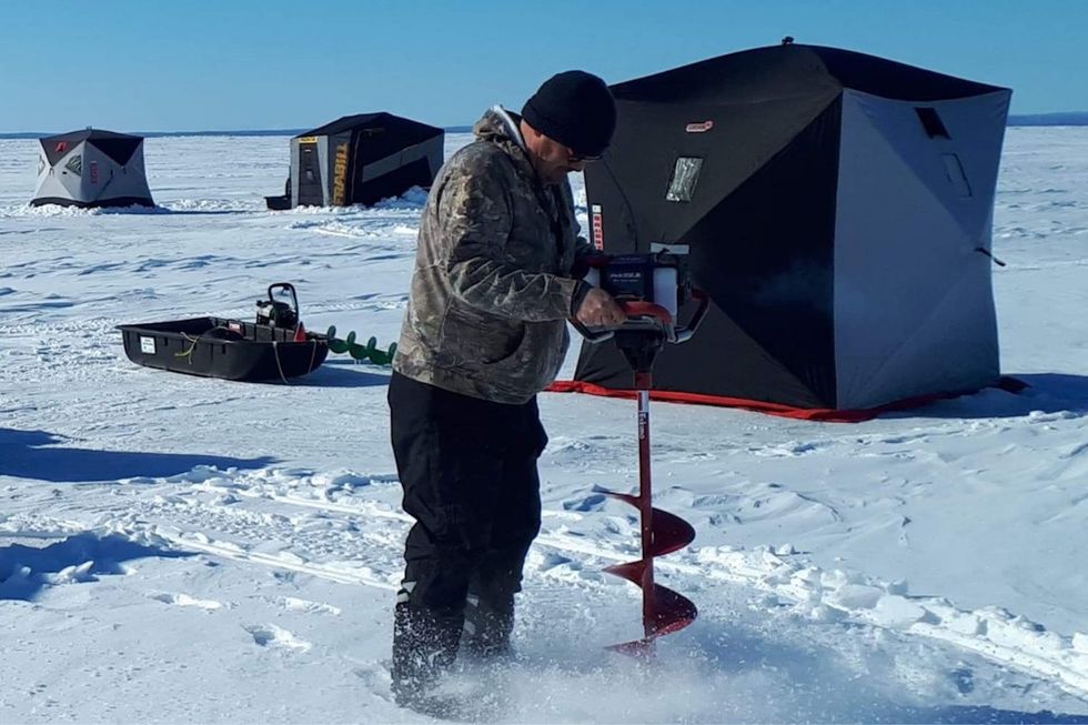 ice fishing georgina