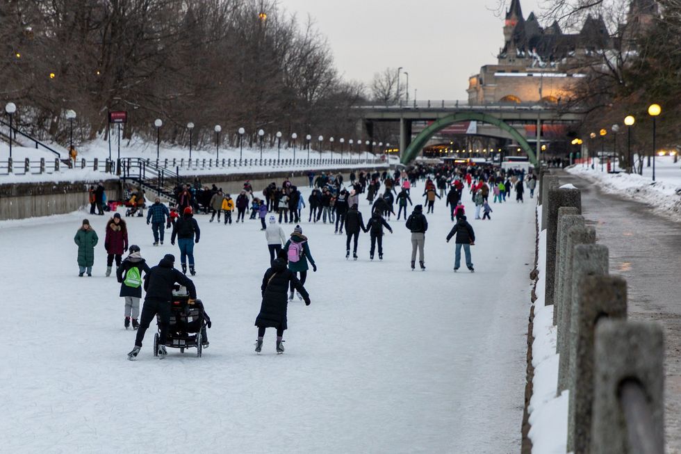 rideau canal skateway
